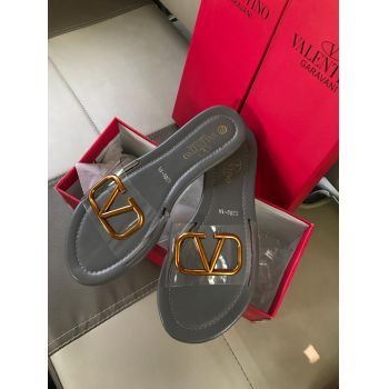Valentino Women Fancy Slipper Grey